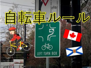 カナダで自転車に乗る時のルールと注意点 ちなみに自転車ってどこで買うの？【ハリファックス】
